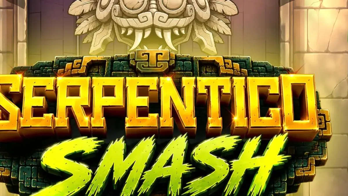Serpentico Smash স্লট গেমের একটি দৃশ্য যেখানে অ্যাজটেক থিম এবং ক্রাশ মেকানিক প্রদর্শিত হচ্ছে
